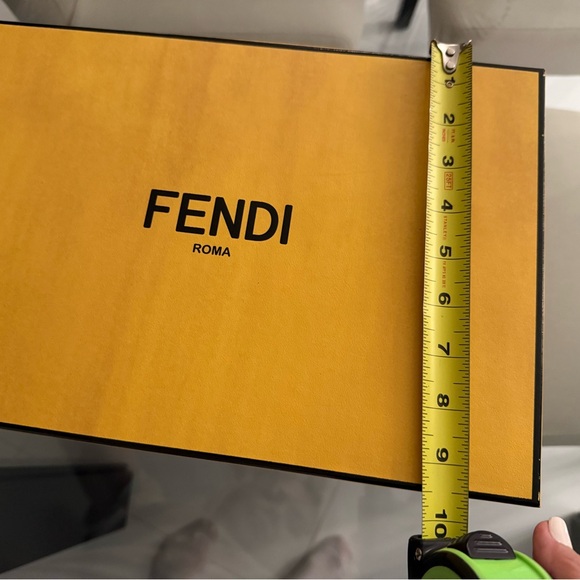 Fendi Bright Yellow Storage Box - Picture 4 of 5